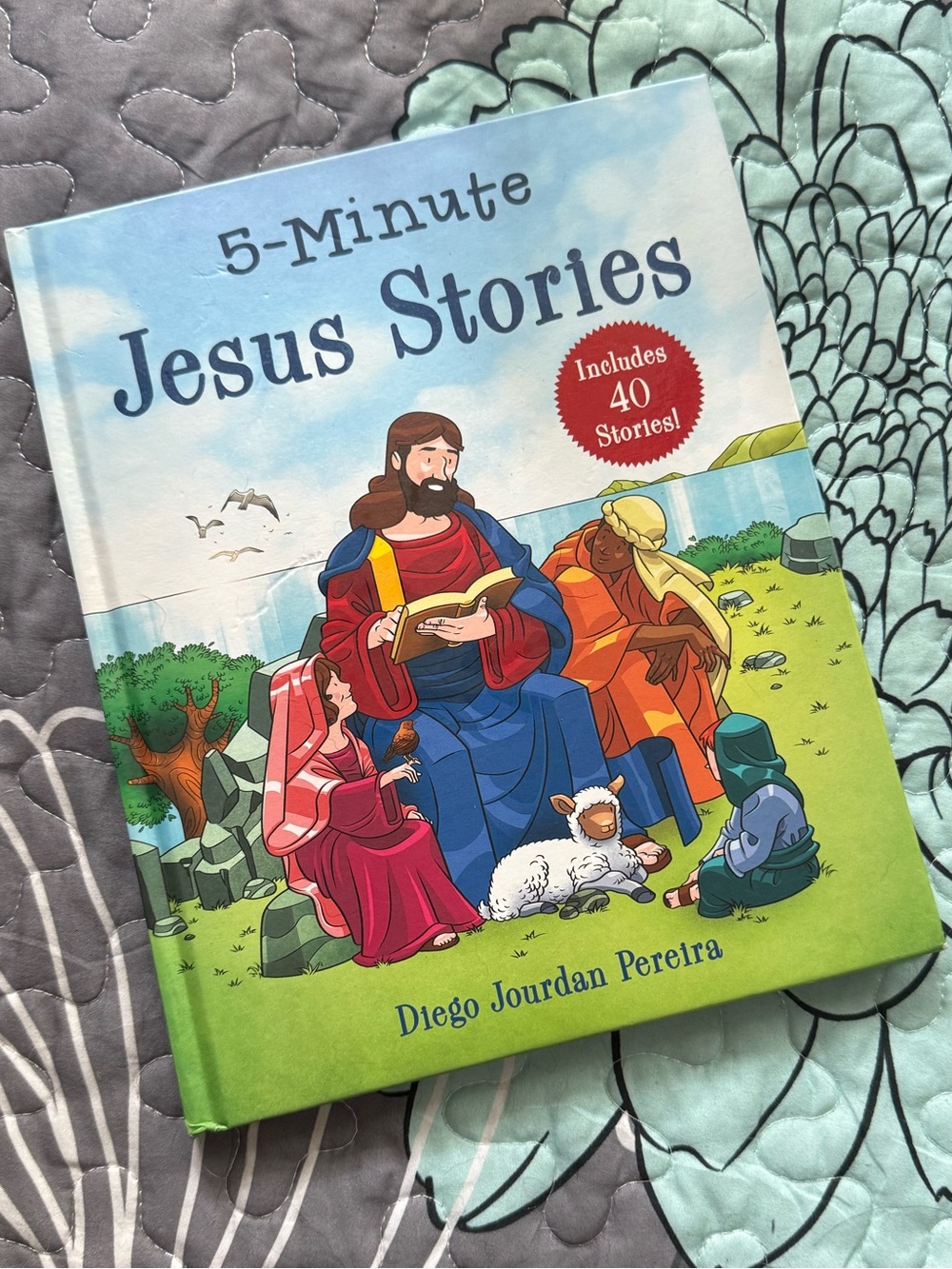 Hardcover Christian 5-Minute Jesus Stories Children’s Book